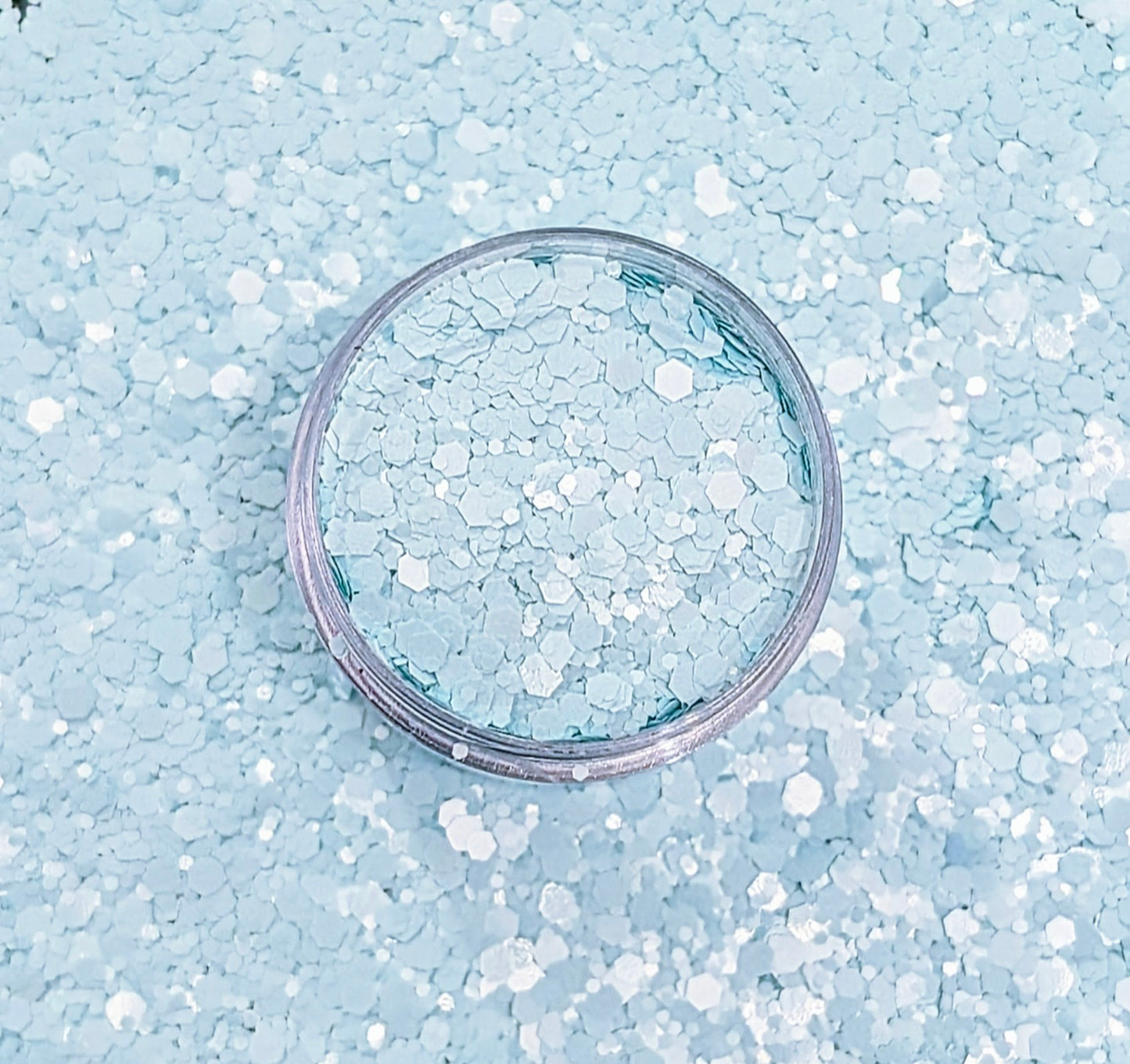 Glacier Mist Chunky Glitter