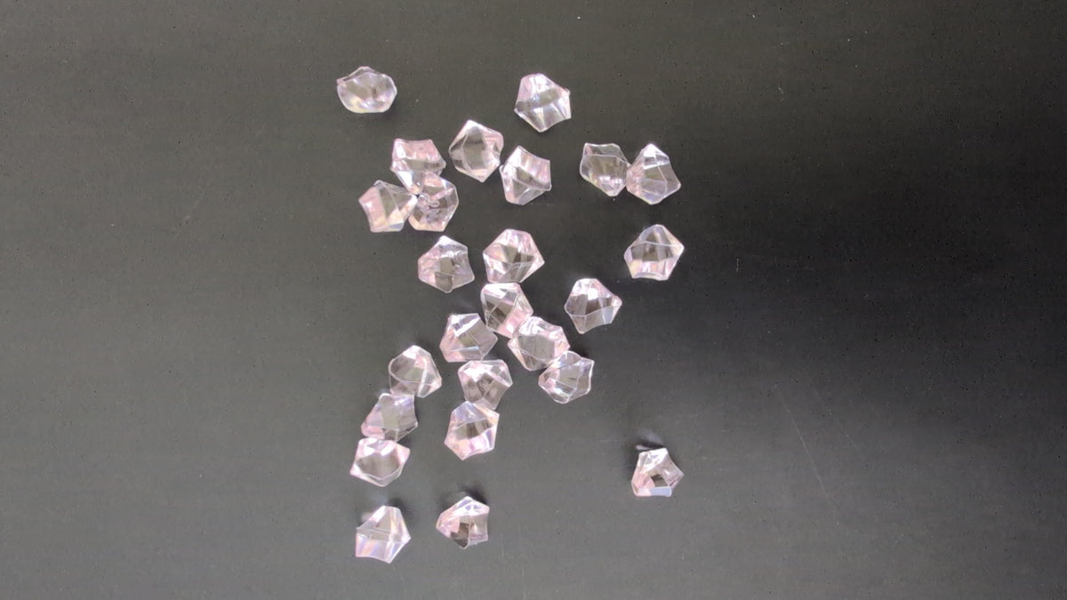 Light Pink Diamonds Ice cube