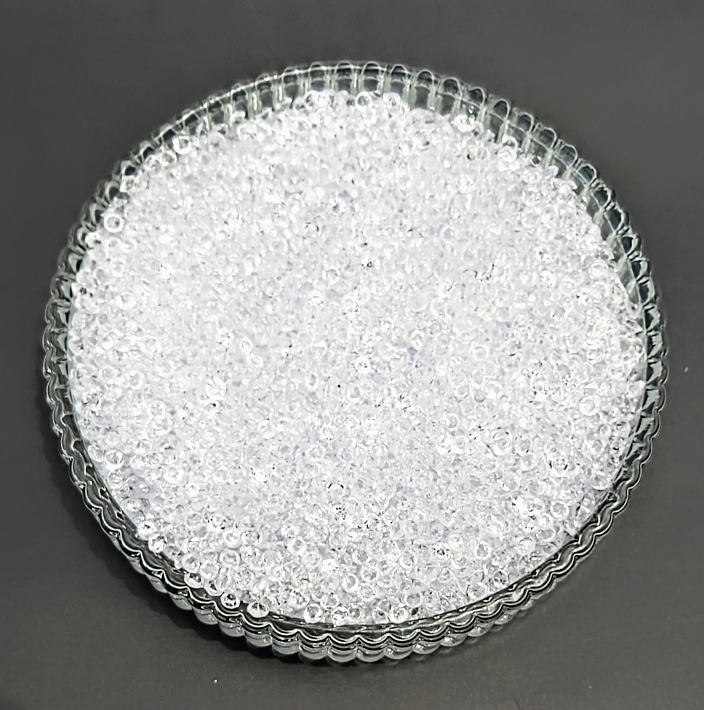 3mm Diamond Cut Rhinestone -Crystal Clear