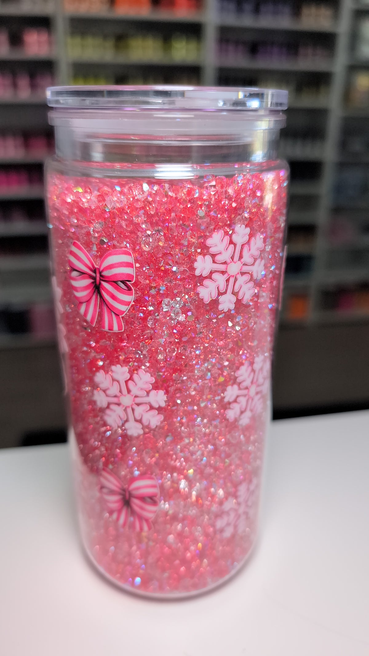 20oz Kitty Diamond cup