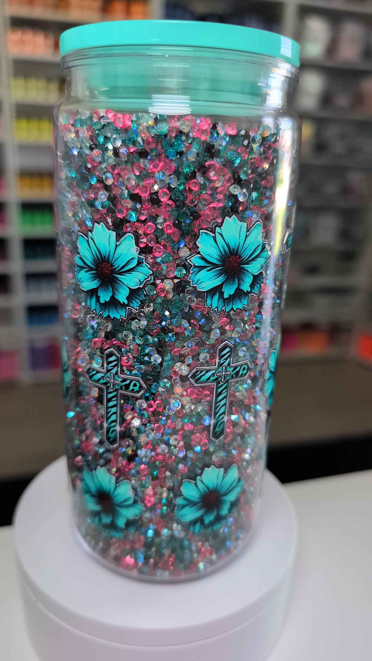 20oz Faith Diamond Cup