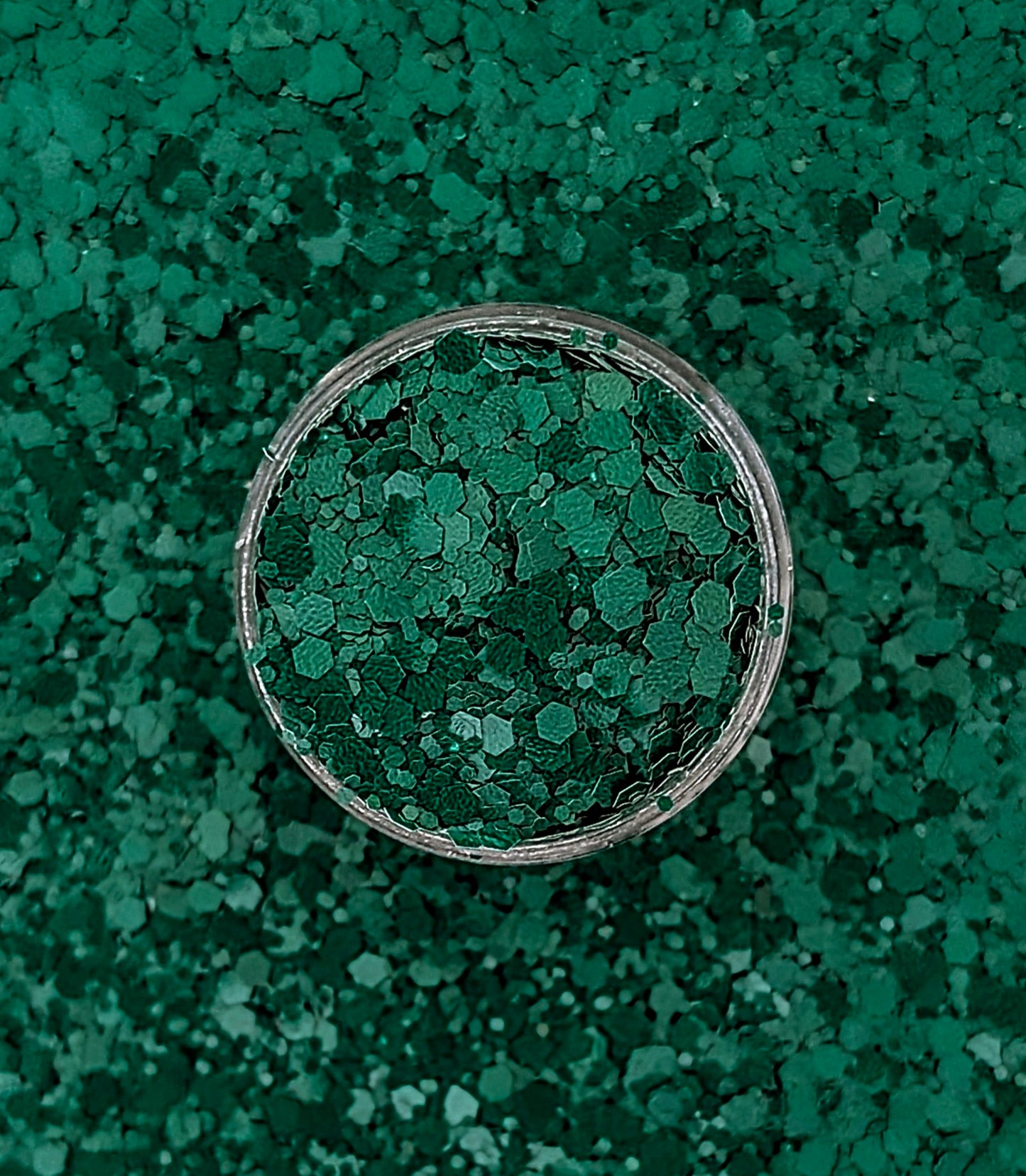 Emerald Tide Chunky Glitter
