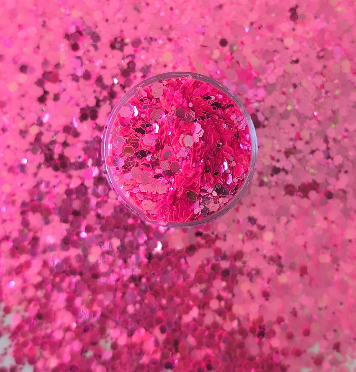Pink Felony Chunky Glitter