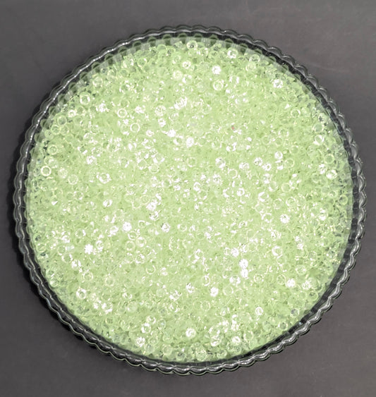 3mm Diamond Cut Rhinestone- Light Neon Green