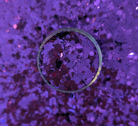 Purple Rush Chunky Glitter