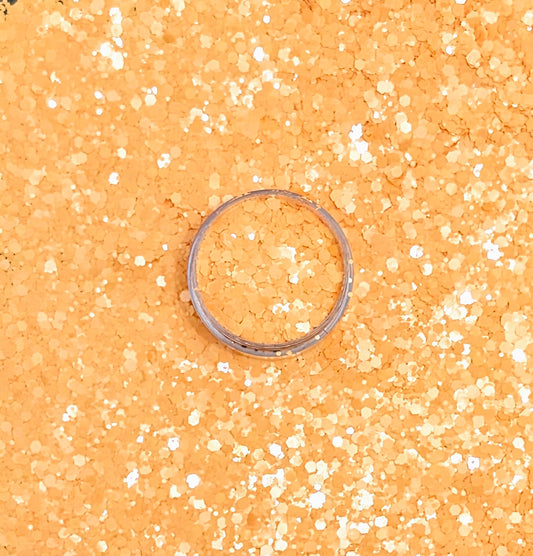 Orange Sherbert Chunky Glitter