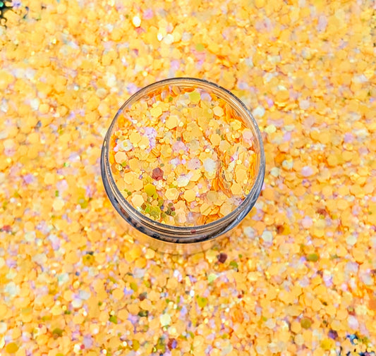Citrus Glow Chunky Glitter