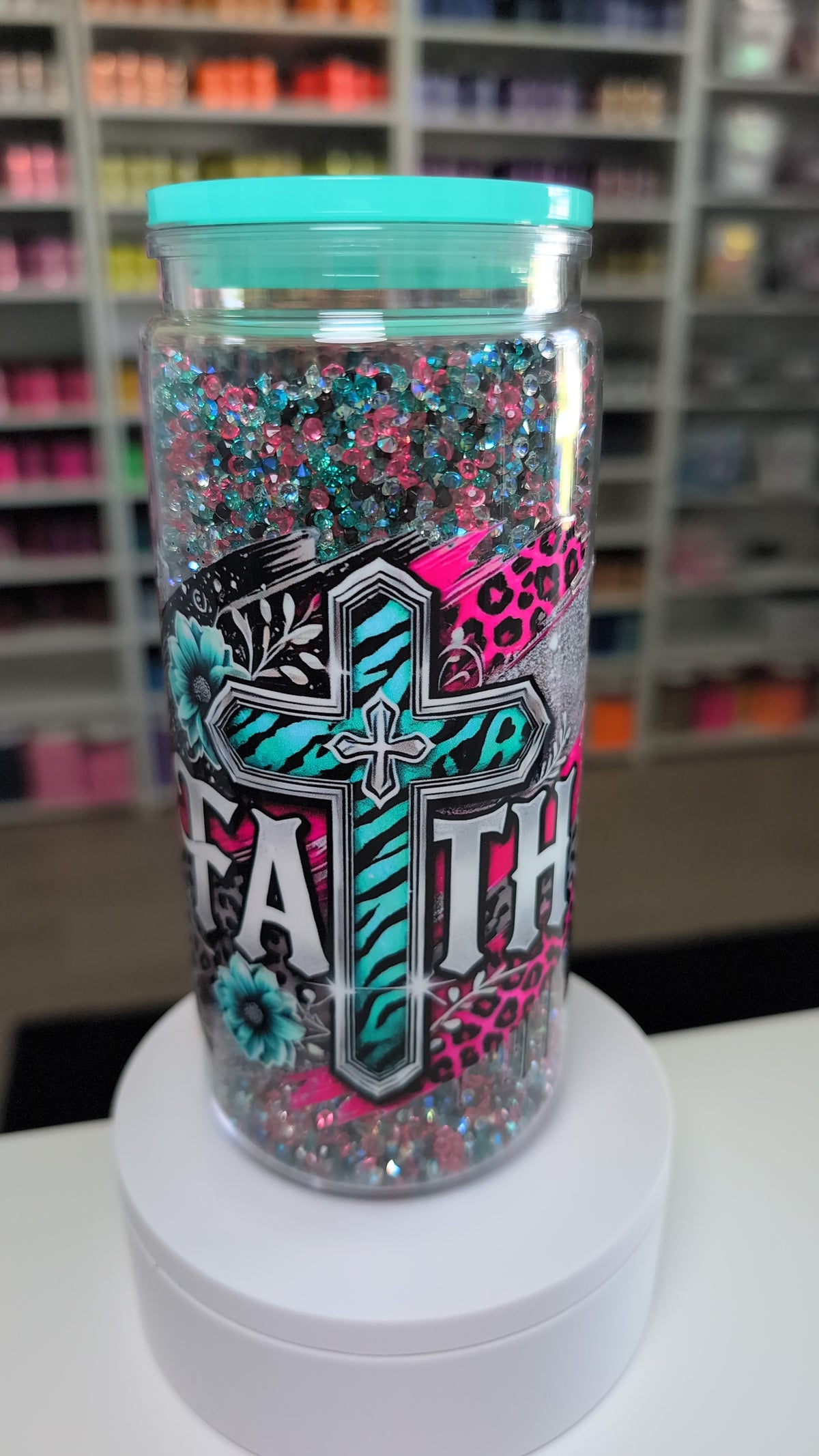 20oz Faith Diamond Cup