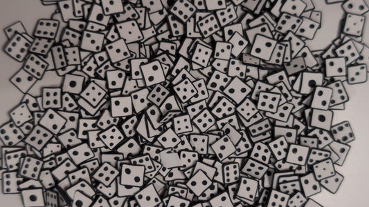 Dice Polymer Clay