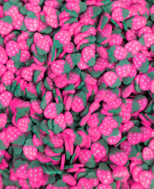 Strawberry Polymer Clay