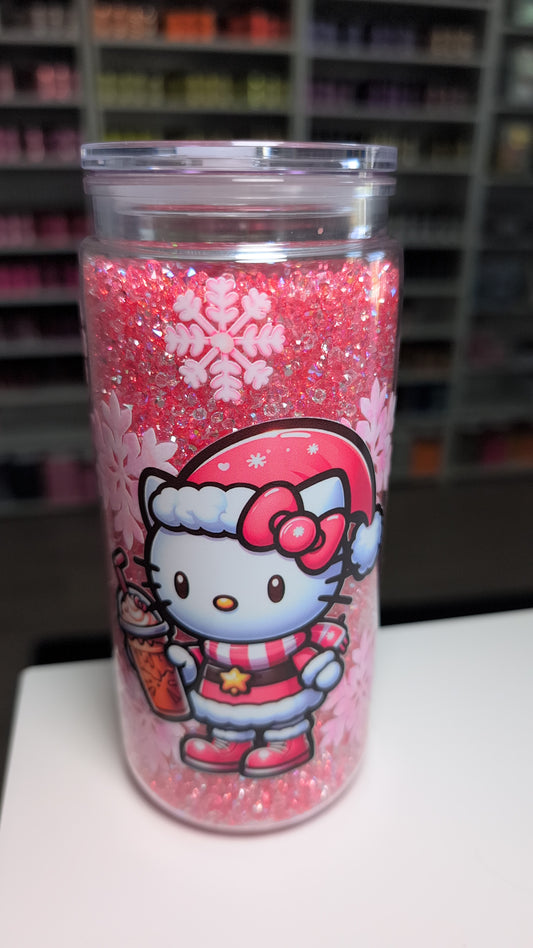 20oz Kitty Diamond cup