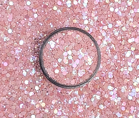 Blush Crush Chunky Glitter