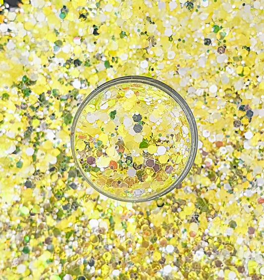 Lemon Luxe Chunky Glitter