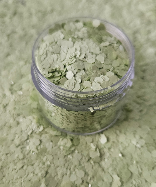 Matcha Chunky Glitter