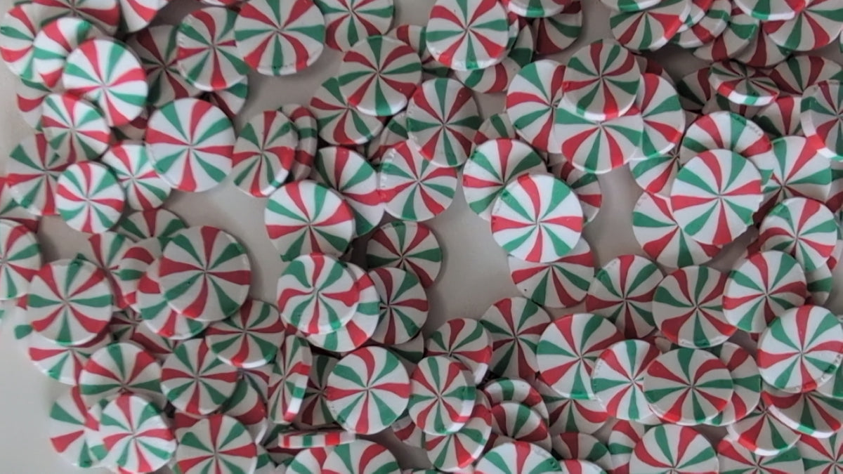 Peppermint Polymer Clay