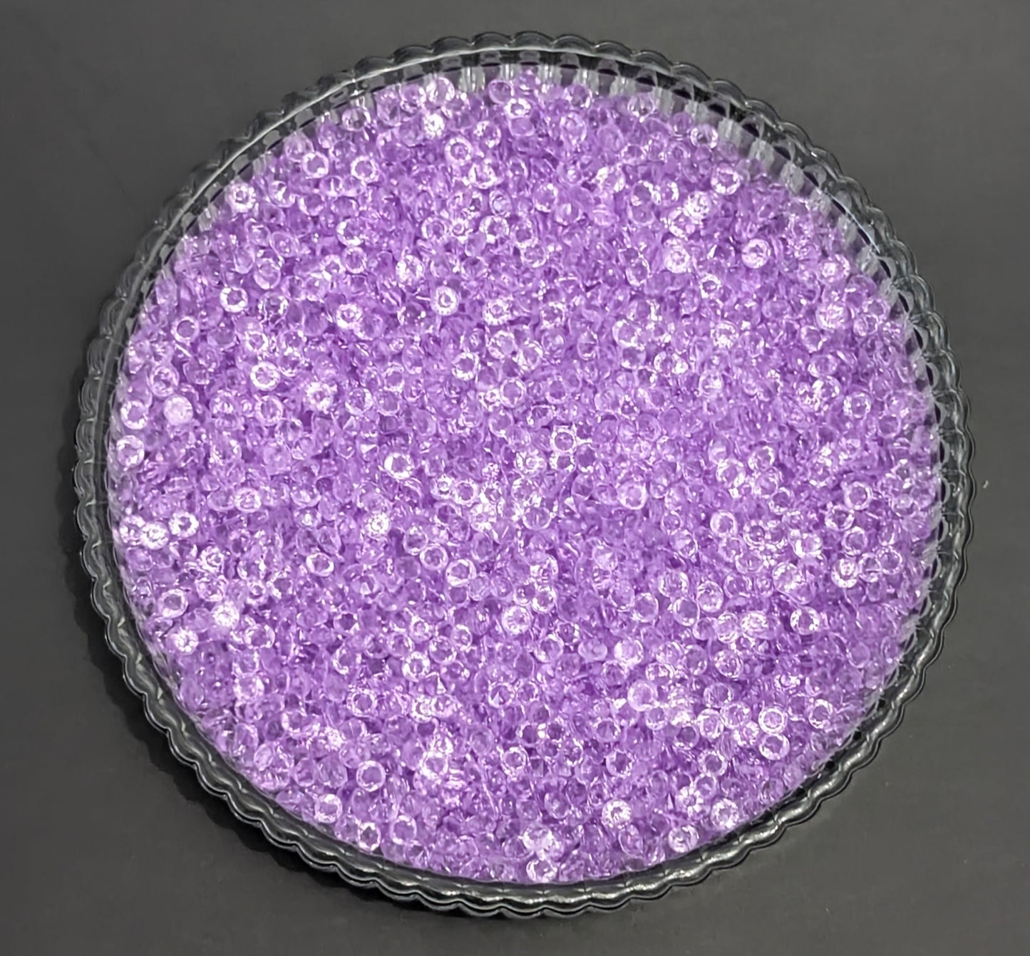3mm Diamond Cut Rhinestone- Light Purple