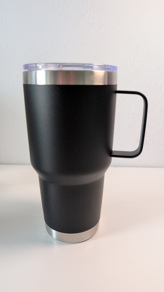 30oz Stainless Steel BLACK Tumbler